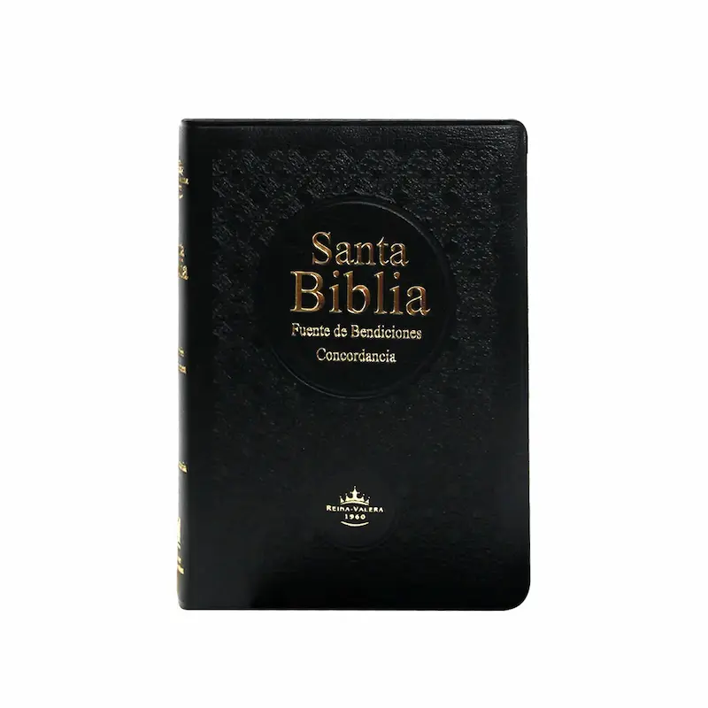 RVR042CLMFB - BIBLIA EN ESPAÑOL, TAPA VINILO NEGRO